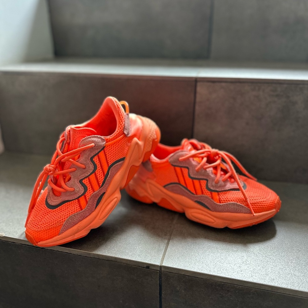 adidas Kids Sneakers in Orange and Gray